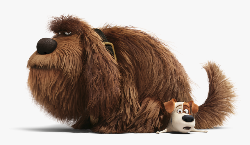 Secret Life Of Pets Duke Sitting On Max, HD Png Download