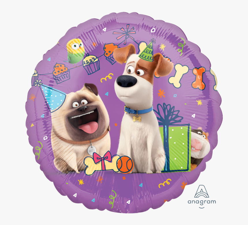 Secret Life Of Pets Balloons, HD Png Download