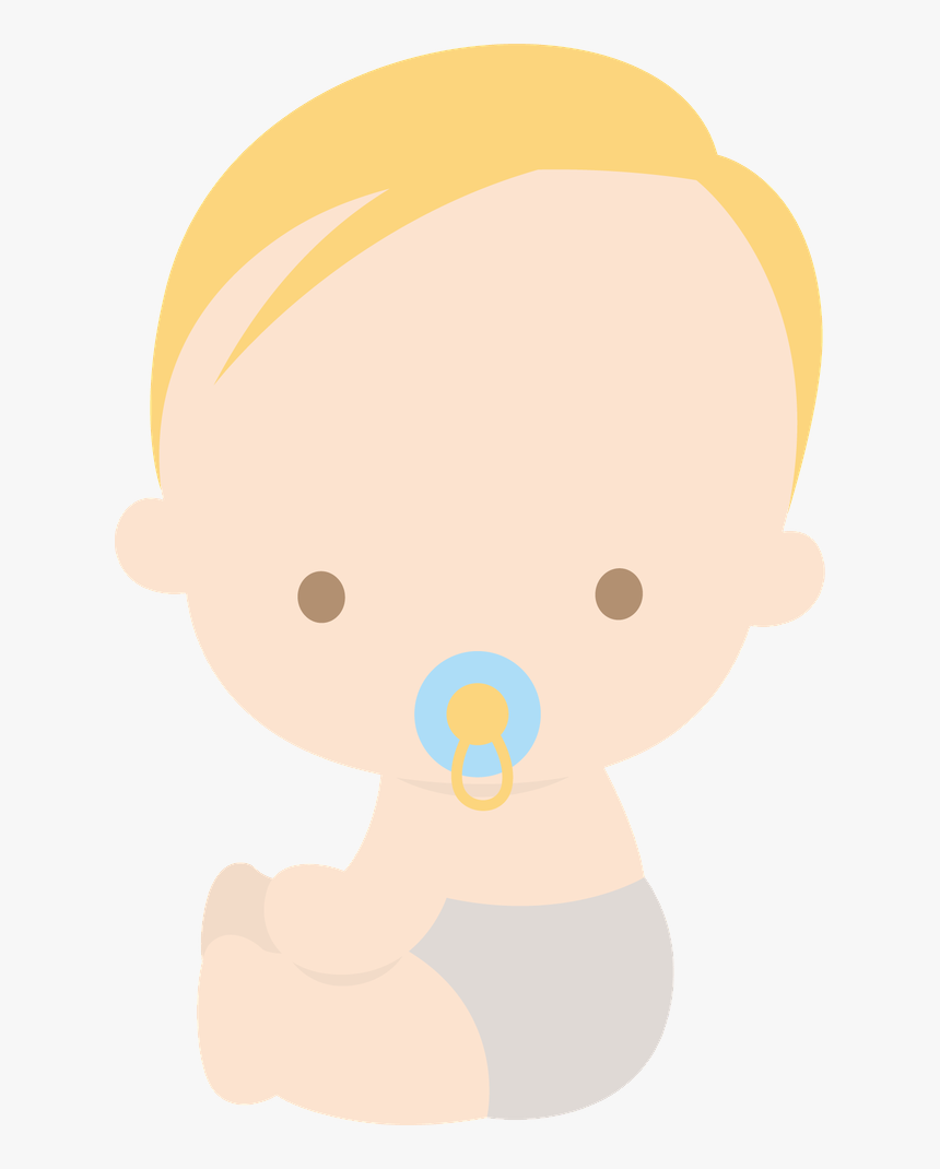 Pacifer Clipart Baby Foot - Desenho De Boneco Bebe, HD Png Download
