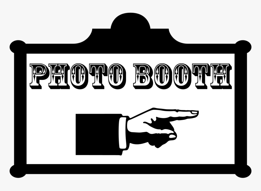Photo Booth Rental For Birthday, Wedding, Shower, Retirement - Clip Art Photo Booth, HD Png Download