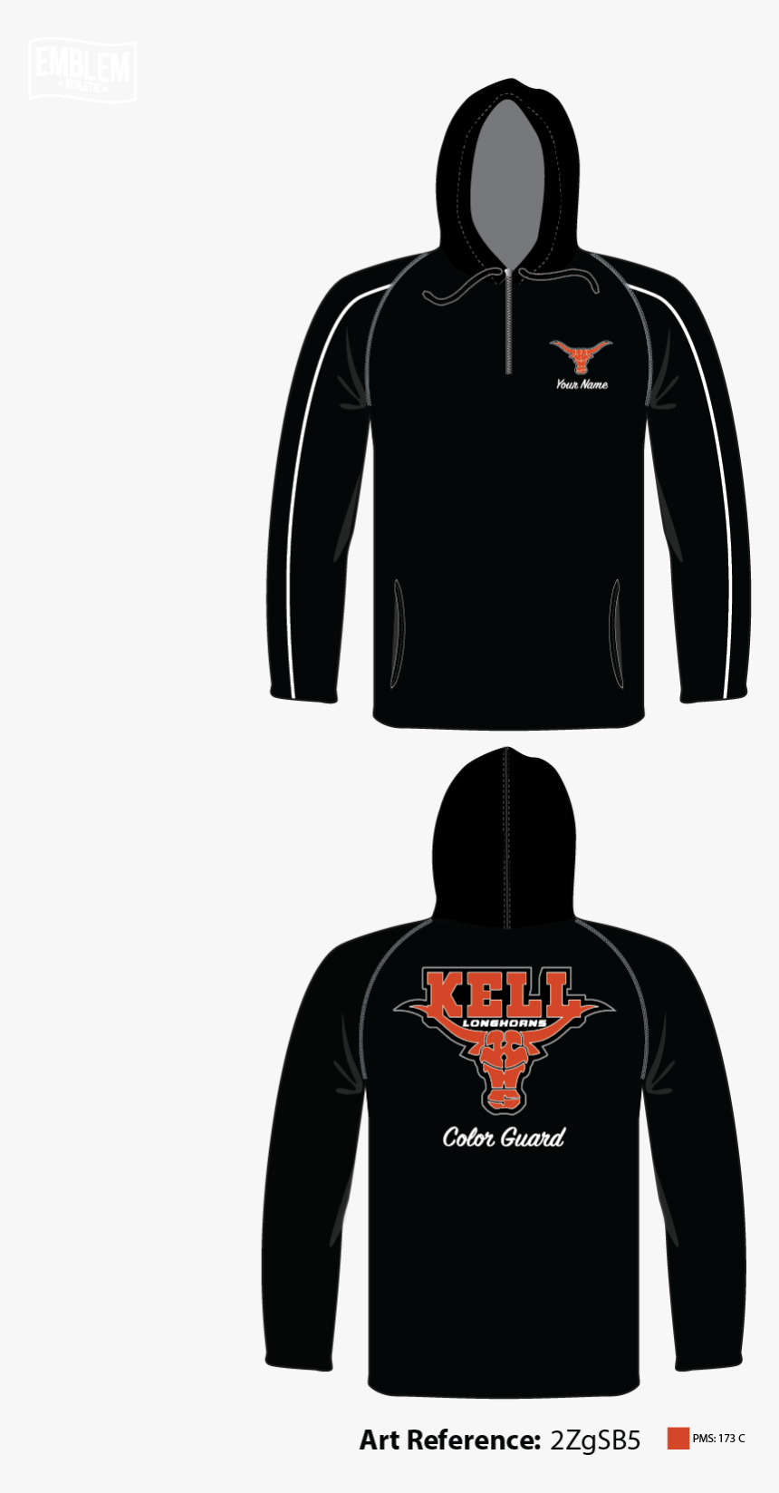 Kell Highschool Color Guard Windbreaker Jacket - Hoodie, HD Png Download