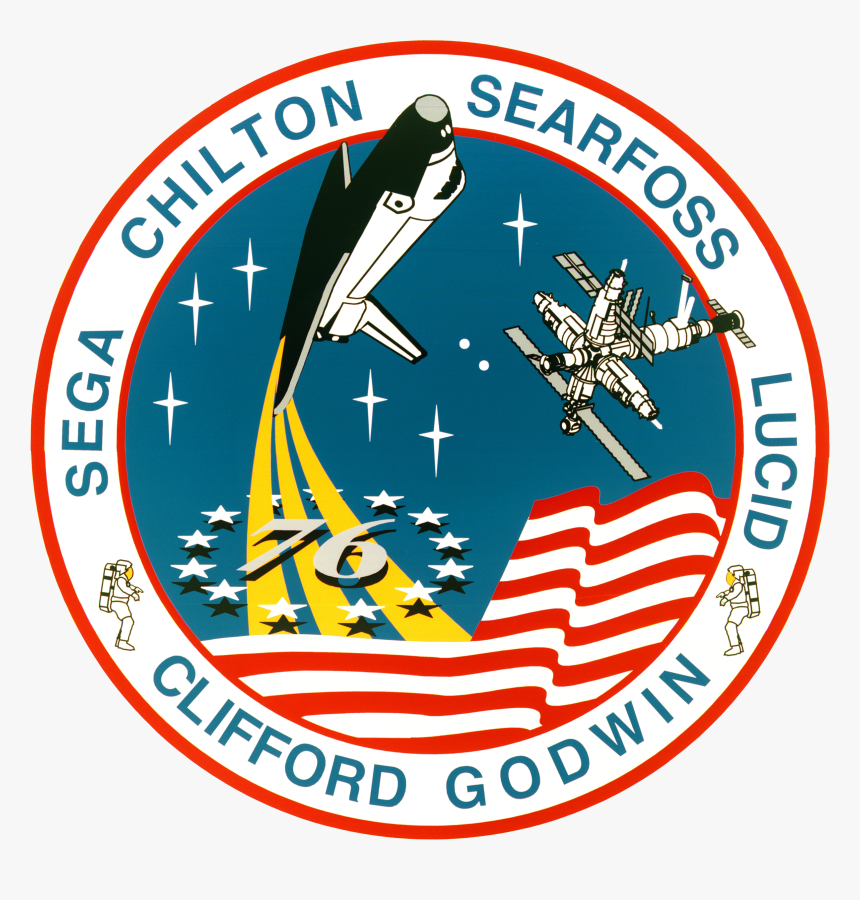 Sts 76 Patch - Space Shuttle Patches, HD Png Download
