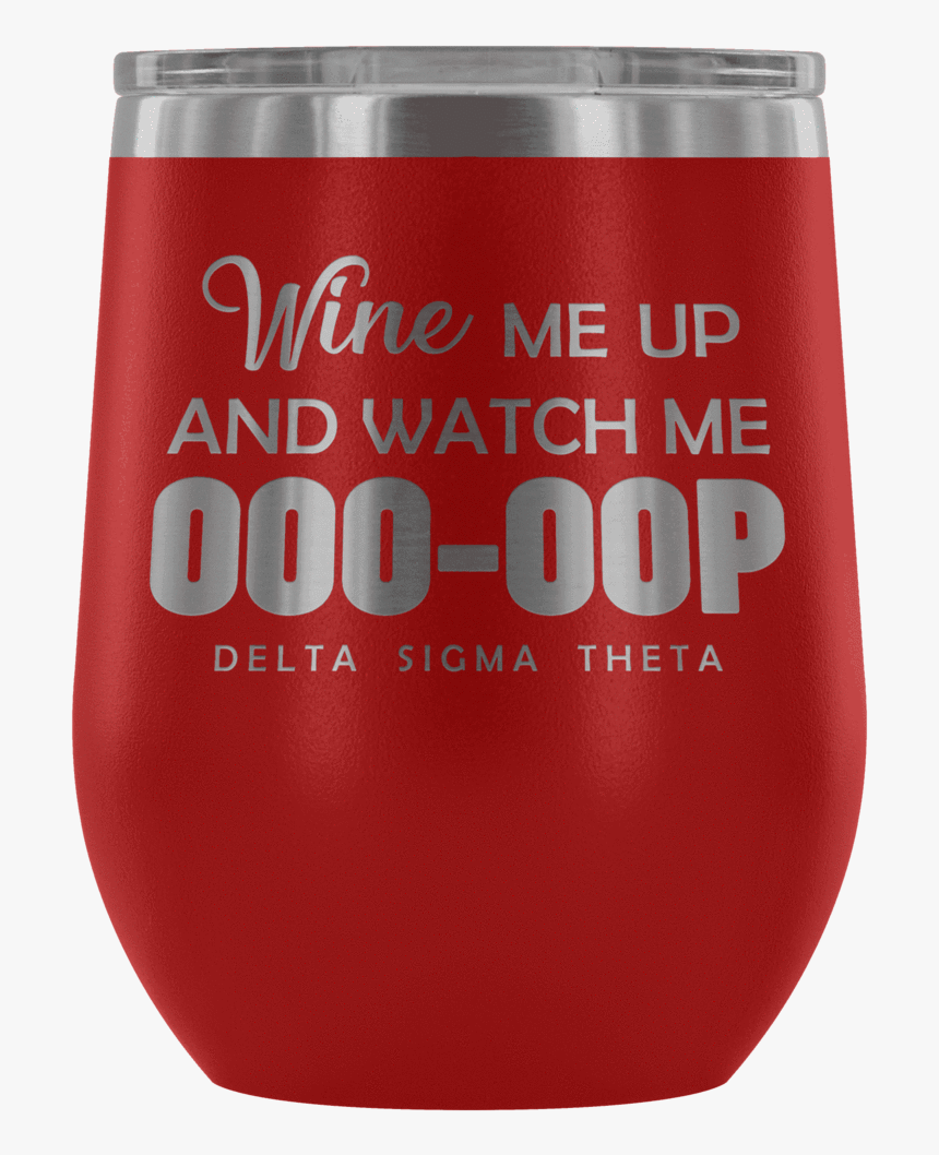 Delta Sigma Theta Wine Tumbler - Delta Sigma Theta Wine Glass, HD Png Download