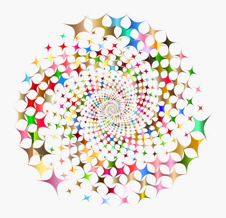 Symmetry,area,circle - Starburst Clipart, HD Png Download