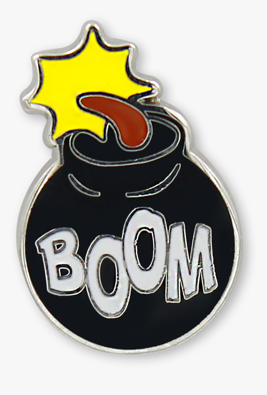 Bomb Enamel Pin - Emblem, HD Png Download