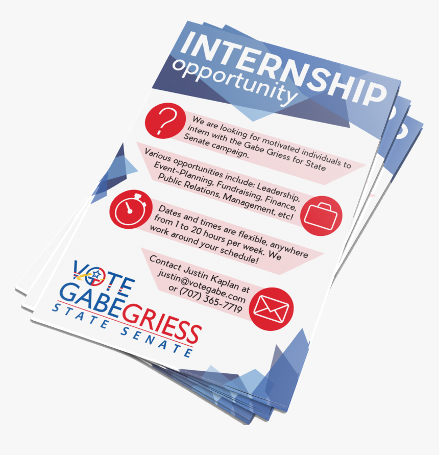 Flyers To Attract Students To Join Gabe Griess, HD Png Download