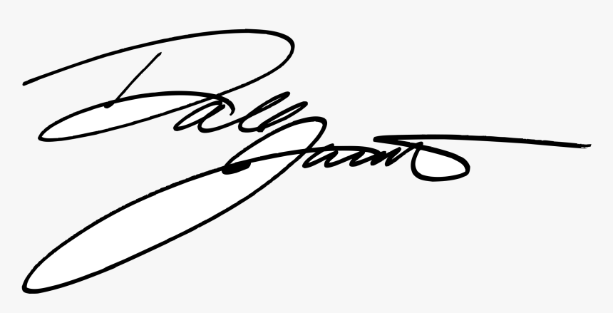 Signature Starting From D, HD Png Download