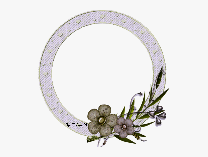 Molduras Redondas E Ovais , Png Download - Circle, Transparent Png