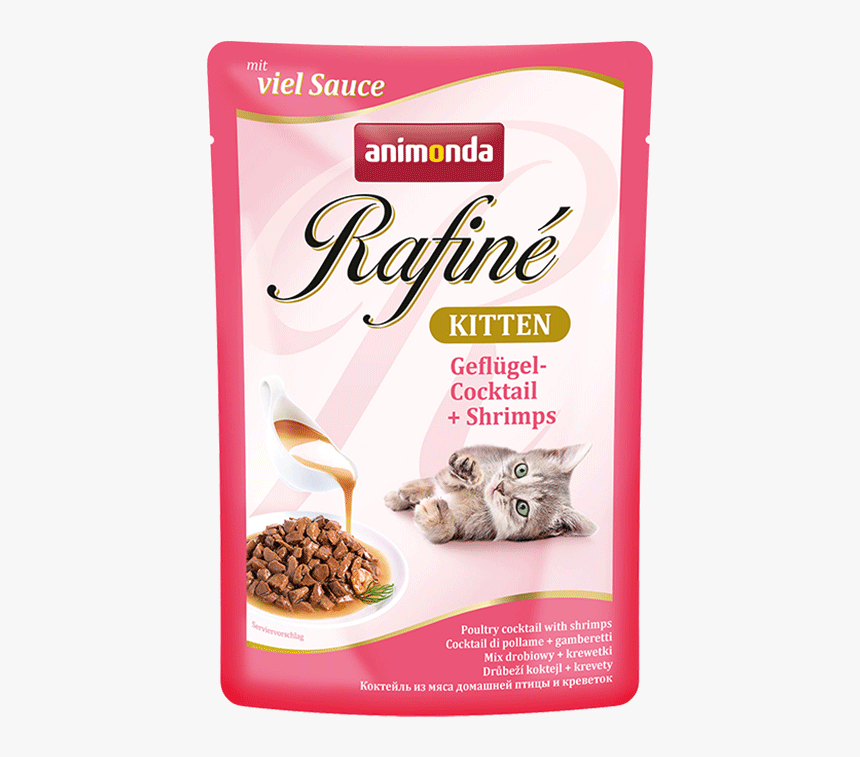 Animonda Rafiné Con Salsa Kitten Aves De Corral-cóctel - Animonda, HD Png Download