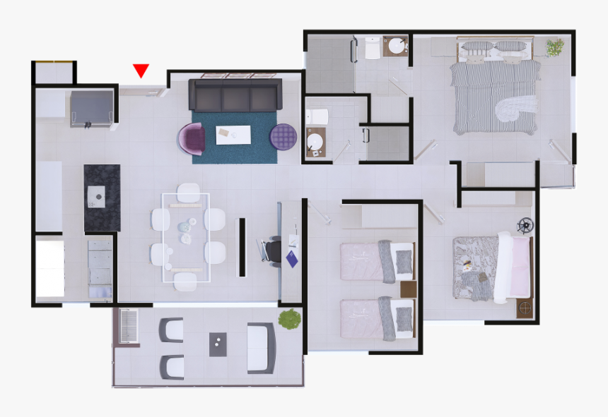 Floor Plan, HD Png Download