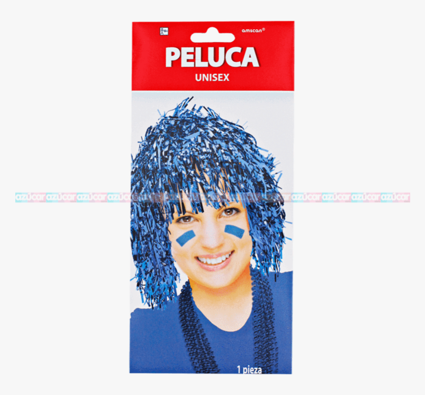 Granmark Peluca Metalica Azul 3/1 Granmark - Lace Wig, HD Png Download