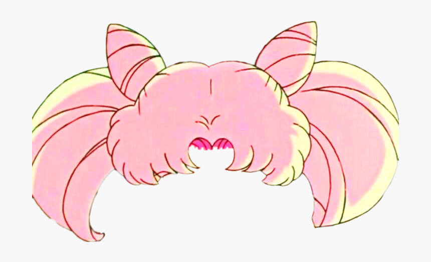 Freetoedit Chibiusa Peluca Sailormoon - 小 小 兔 头像, HD Png Download