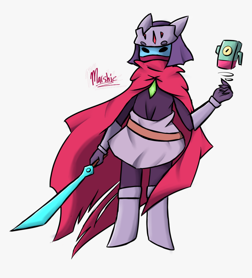 My Art Marshie Arts Hyper Light Drifter Hld Cutie New - Cartoon, HD Png Download