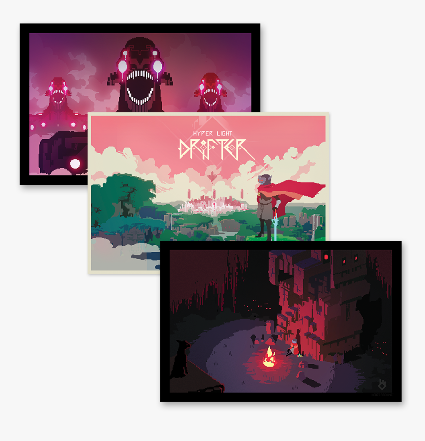 Hyper Light Drifter Cliffside, HD Png Download