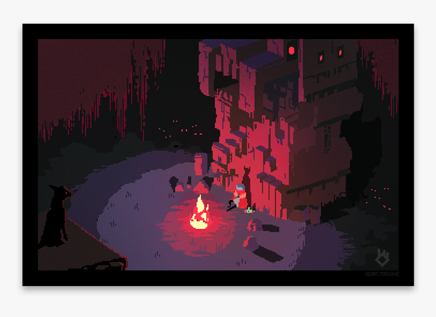 Hyper Light Drifter Campfire, HD Png Download