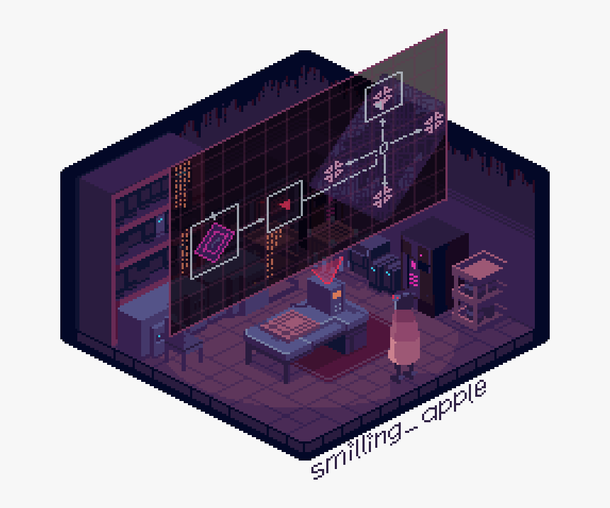 4th Piece For Pixember
@heartmachinez ’s Hyper Light - Coffee Table, HD Png Download