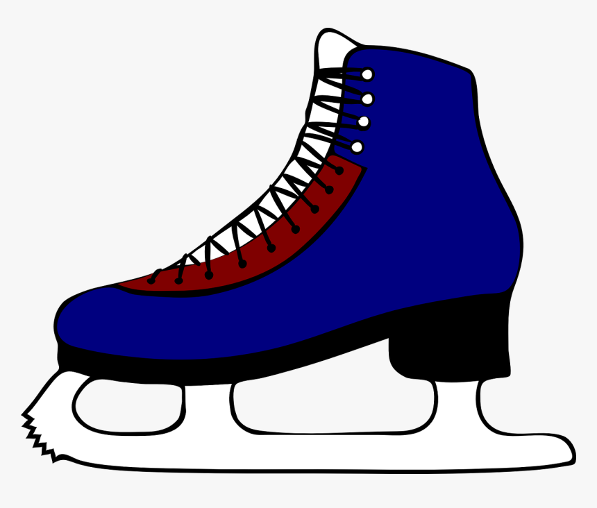 Clipart Figure Skate, HD Png Download