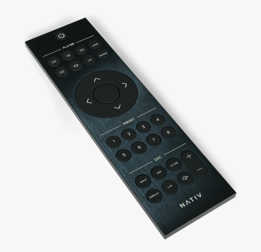 Nativ Vita Music Server Remote Control - Electronics, HD Png Download