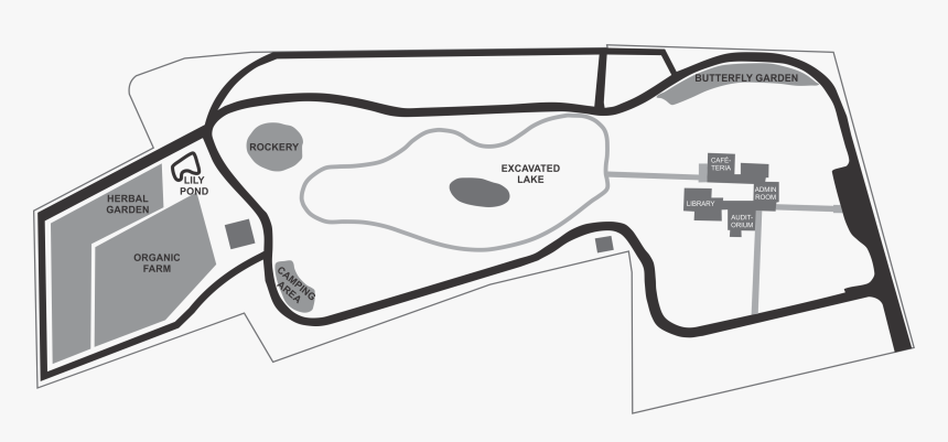 The Serenity Library Map Png - Line Art, Transparent Png