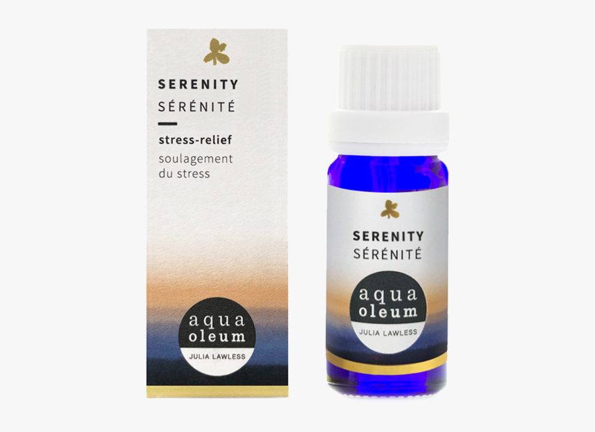 Serenity-10ml - Aqua Oleum Lavender Oil, HD Png Download