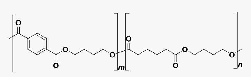 Pbat Repeat Unit - Pbat Chemical Structure, HD Png Download