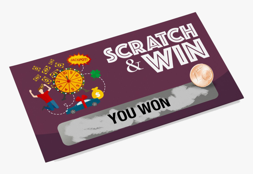 Scratch Card Winner Accused Of Fraud Scratch And Win Ticket, HD Png