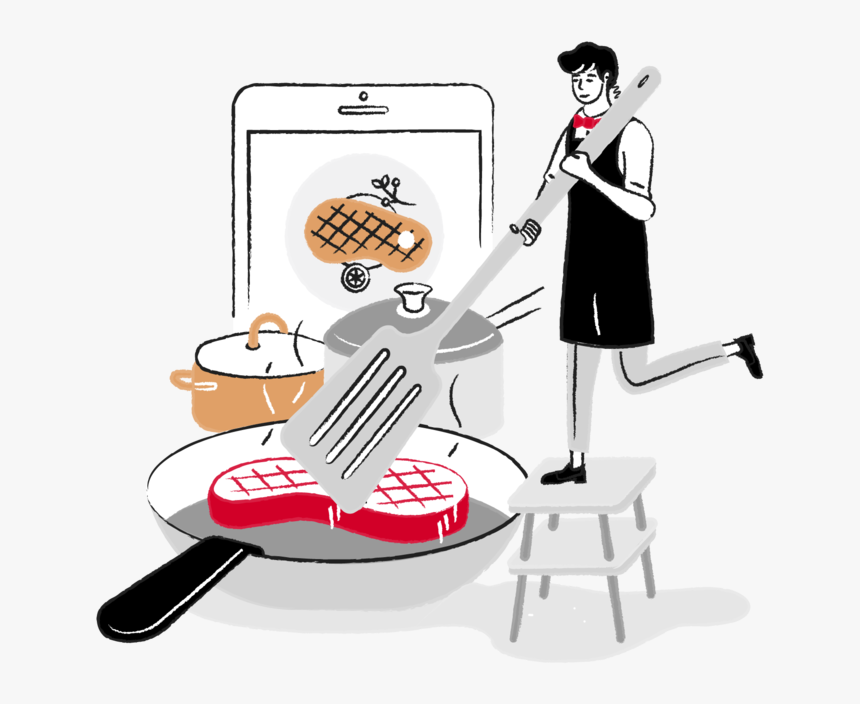 Butler-08 - Cartoon, HD Png Download