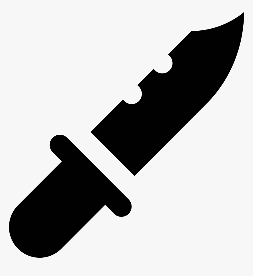 Cuchillo De Infantería Icon - Cuchillo Icono Png, Transparent Png