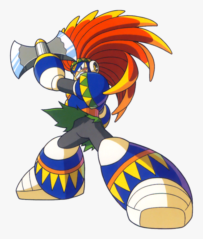 Clip Arts Related To - Mega Man Tomahawk Man, HD Png Download