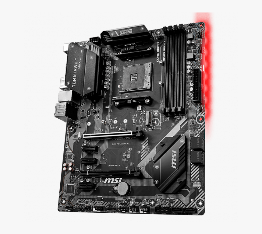 B450 Tomahawk Max, Amd B450 Chipset, Am4, Hdmi, Atx - Msi Tomahawk B450 Max, HD Png Download