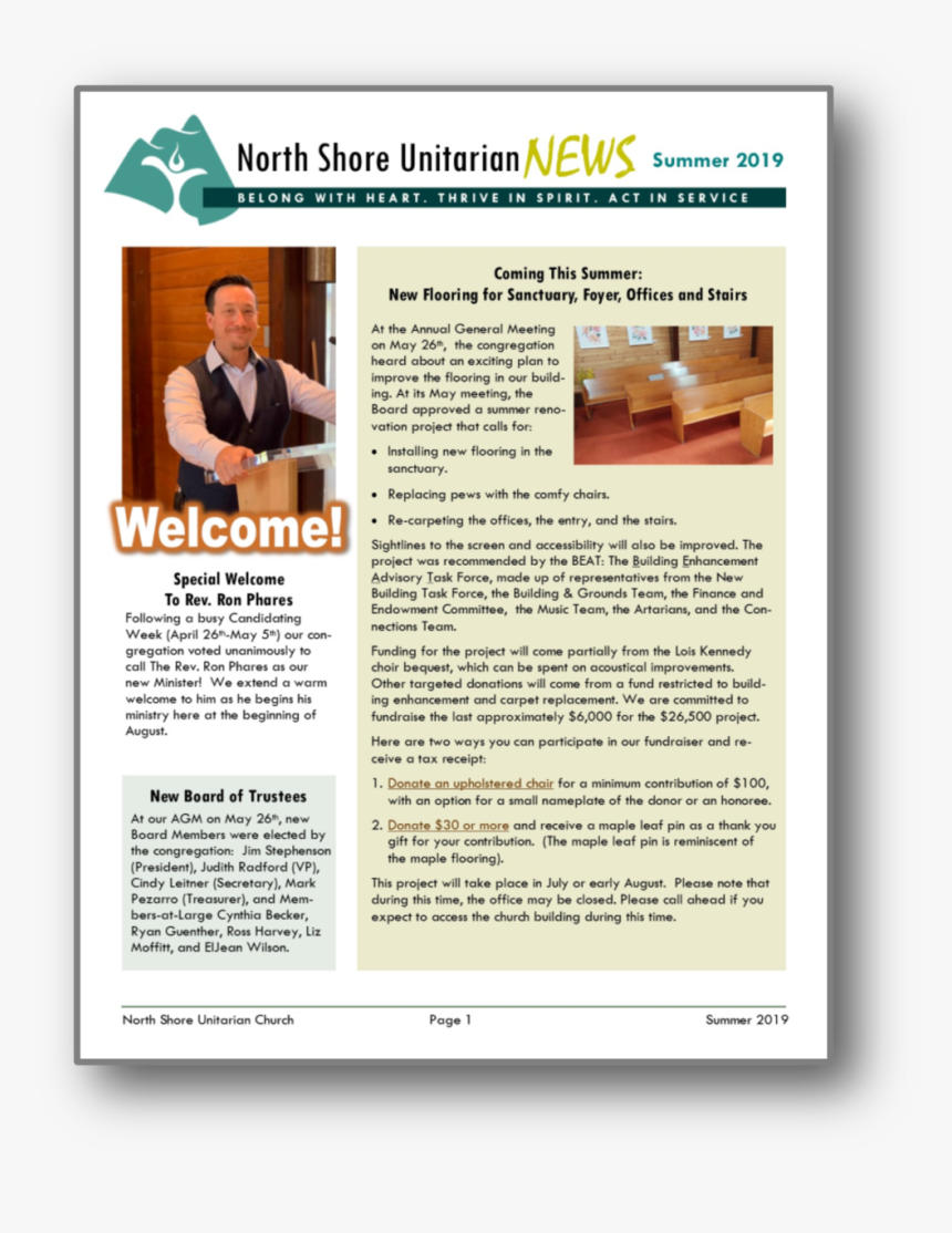 Summer Newsletter Small Icon - Flyer, HD Png Download