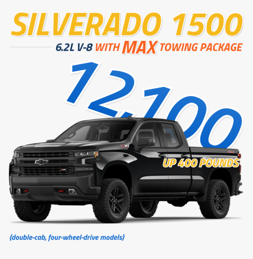 2019 Chevy Silverado 1500 Max Trailering Package, HD Png Download