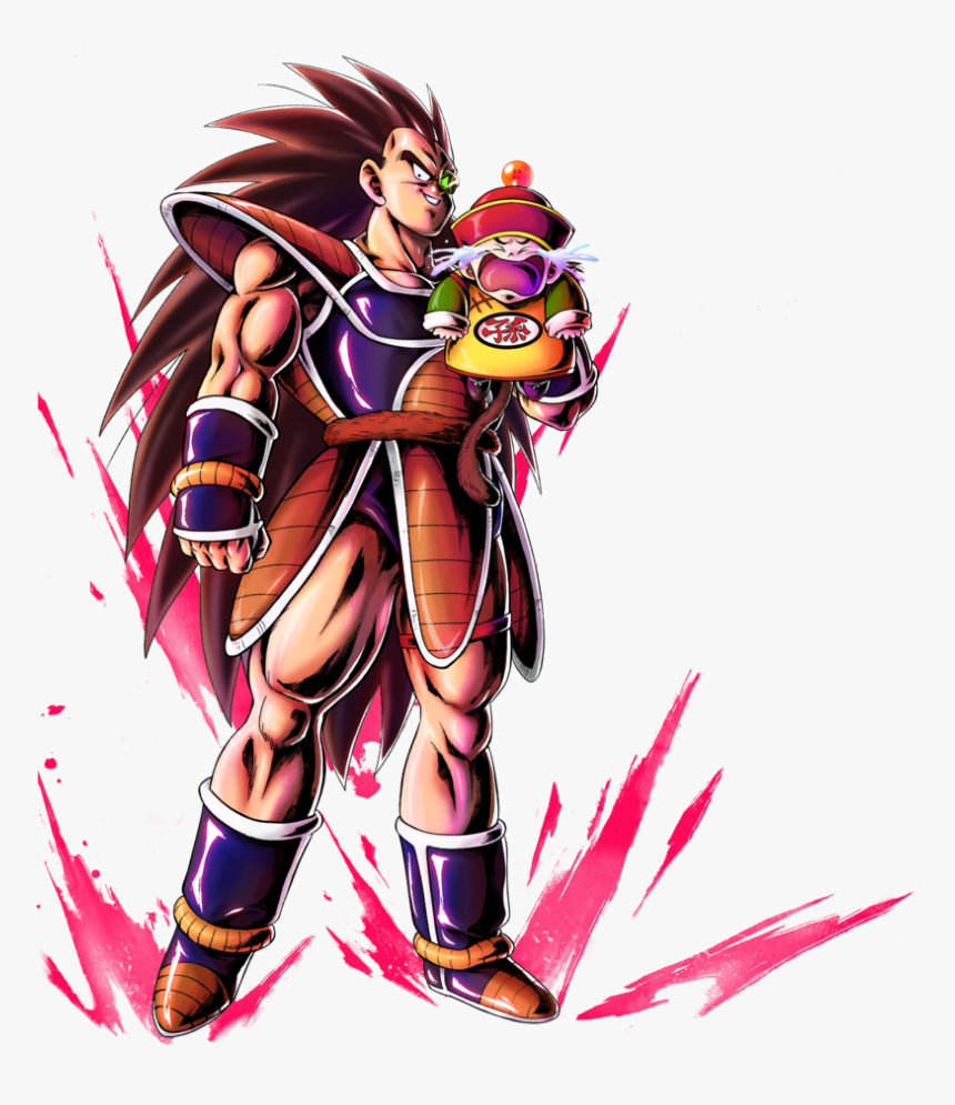 Ruthless Invader Raditz Png, Transparent Png