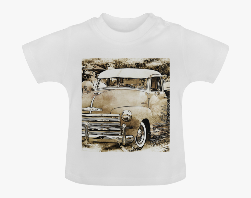 Vintage Chevrolet Chevy Truck Baby Classic T-shirt - Borgward Isabella, HD Png Download
