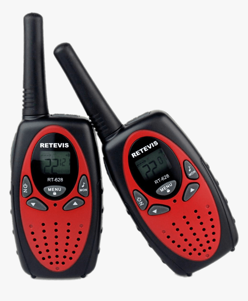 Red Retevis Walkie Talkies - Walkie Talkies Png, Transparent Png