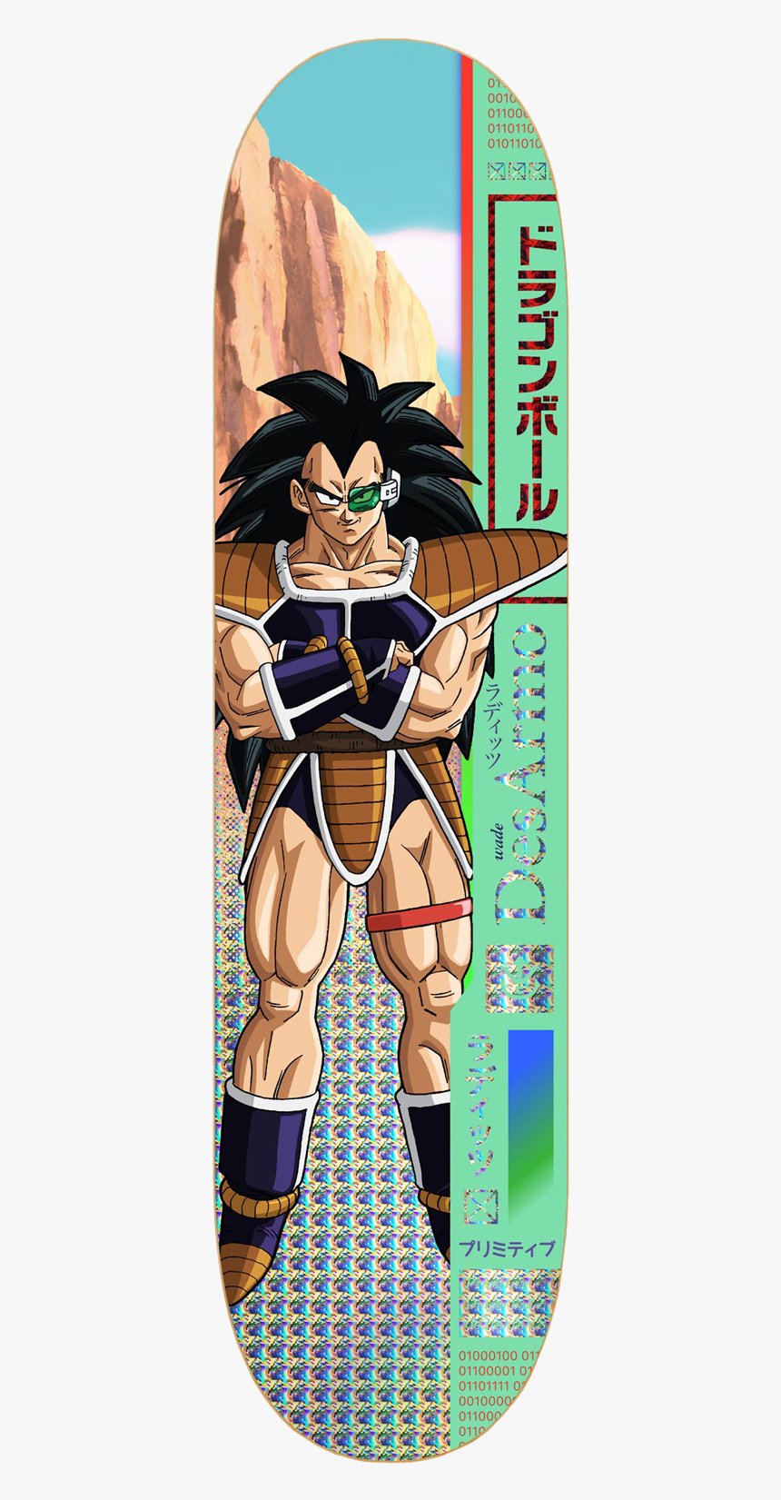 Dragon Ball Z - Primitive X Dragon Ball Z Wade Desarmo Raditz Deck, HD Png Download