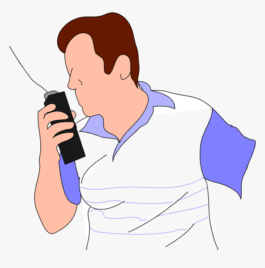 Walkie Talkie Cliparts - Man Walkie Talkie Png, Transparent Png