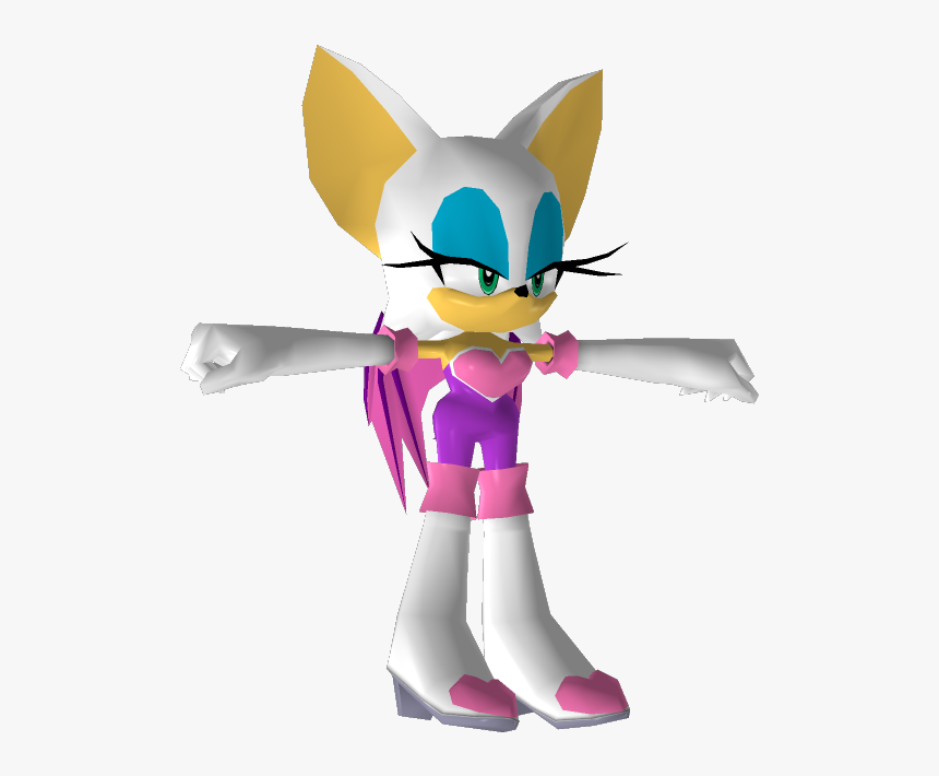Transparent Shadow The Hedgehog Png - Rouge The Bat Png, Png Download