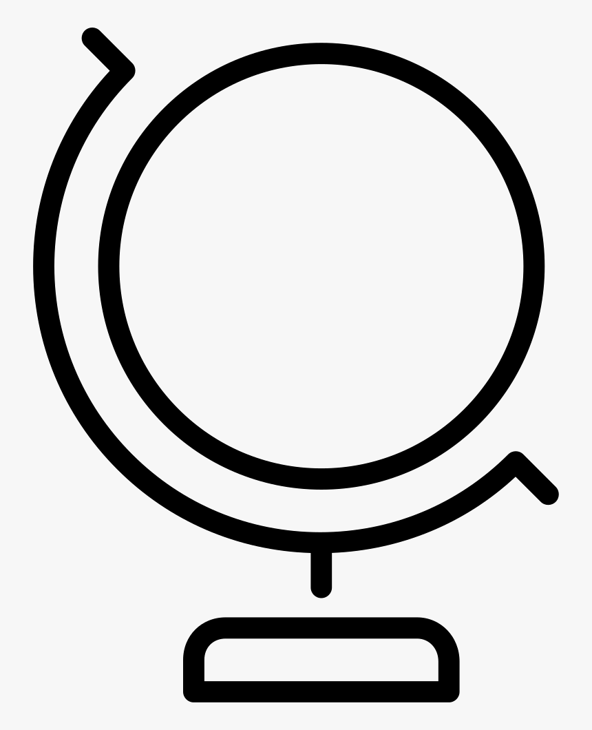 Font Globe - Circle, HD Png Download