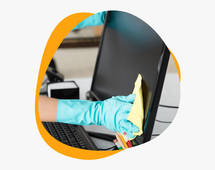 Limpieza De Oficinas - Cleaning Computer, HD Png Download