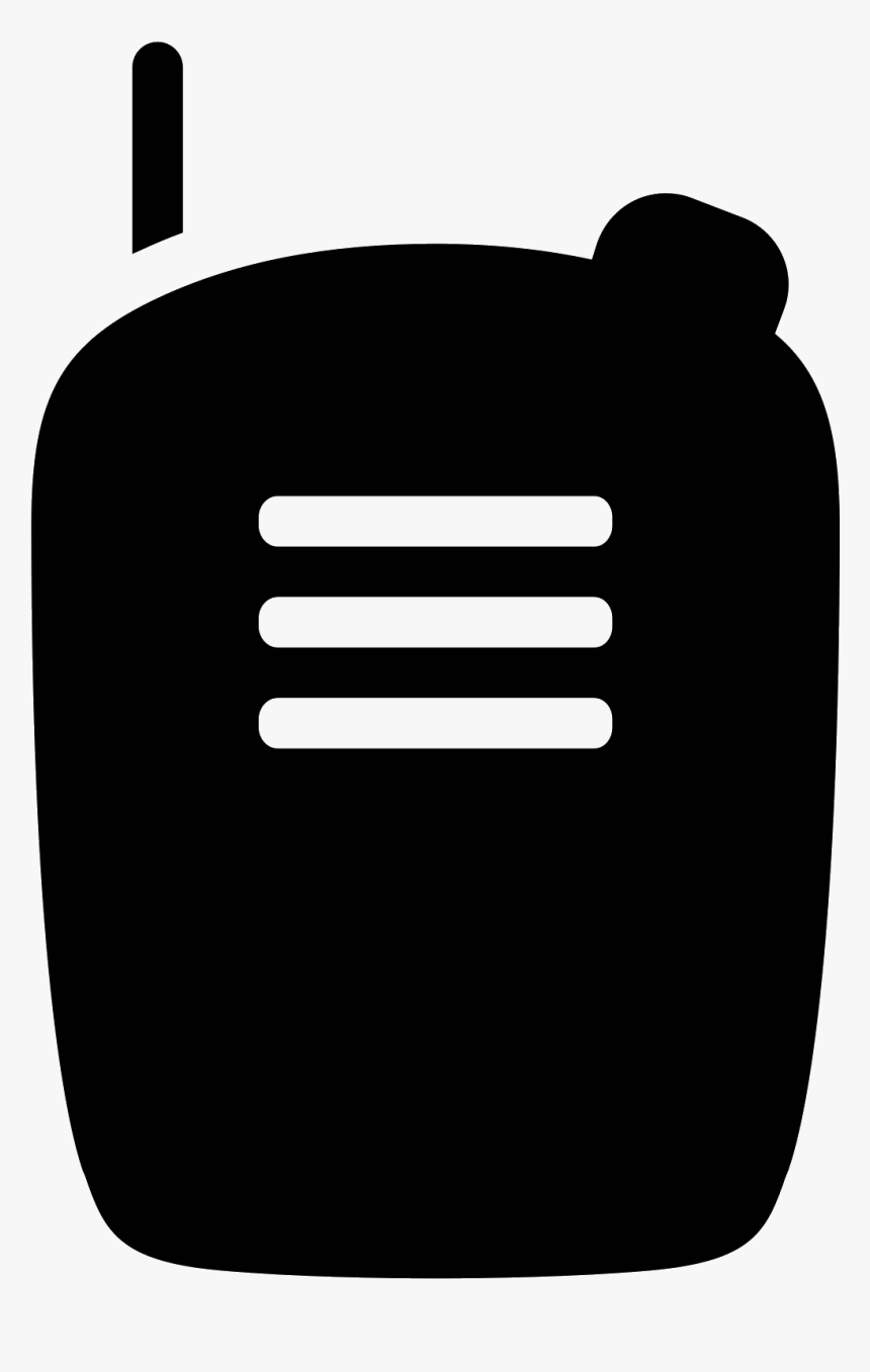 Walkie Talkie Filled Icon, HD Png Download