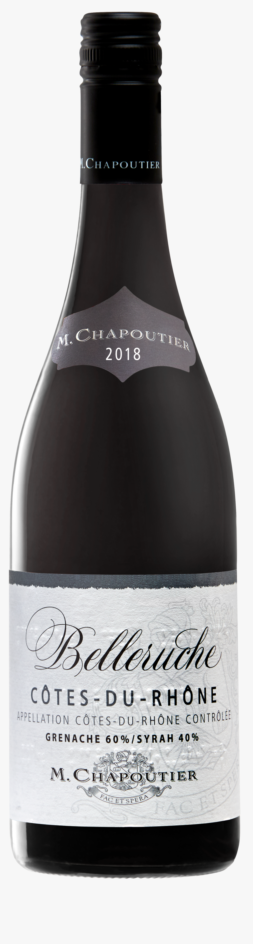 Cotes De Rhone Belleruche Red M Chapoutier, HD Png Download