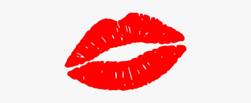 Gloss - Red Lips Kiss Gif, HD Png Download
