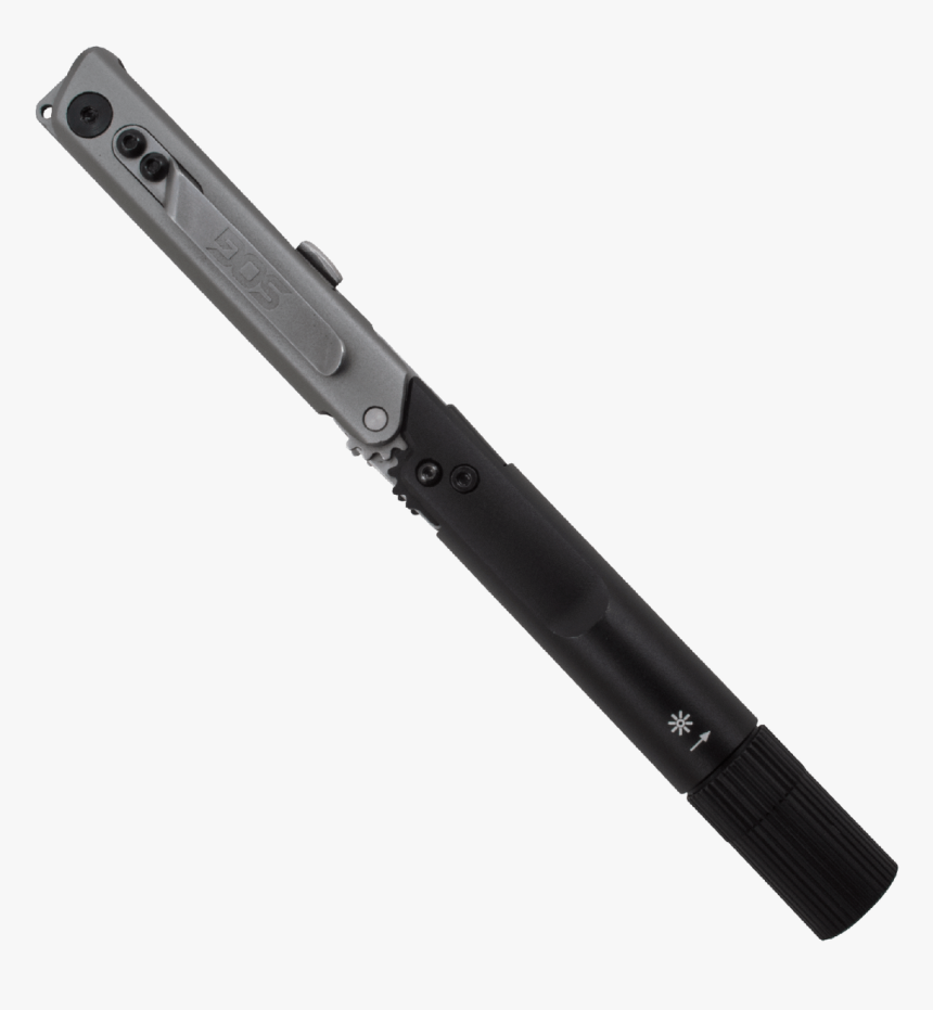 Sog Baton Q2 Flashlight And Blade 
 Class - O Pen Vape Battery, HD Png Download