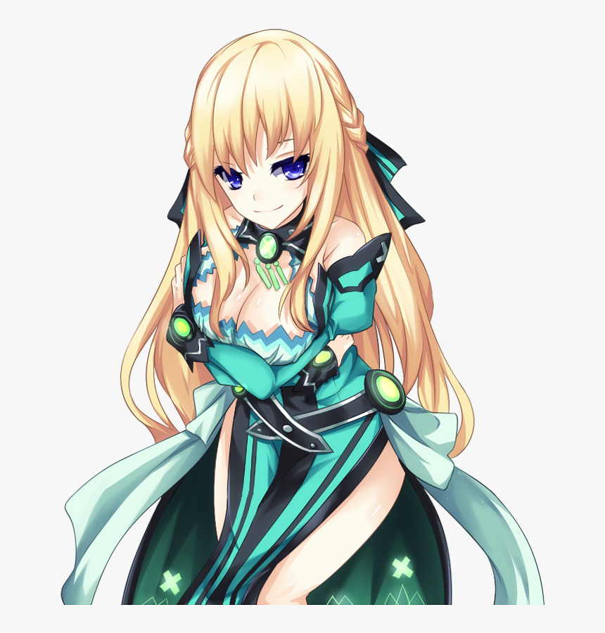 Lady Vert - Hyperdimension Neptunia Vert Png, Transparent Png
