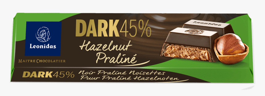 Batons Dark Chocolate With Hazelnut Praline (6 X 50g) - Chocolate, HD Png Download