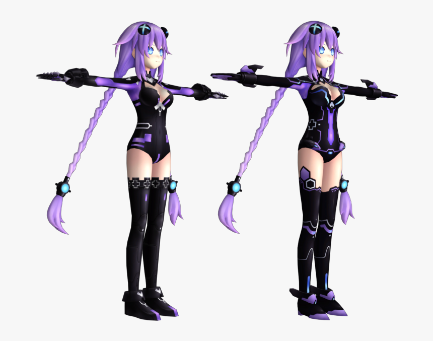 Download Zip Archive - Hyperdimension Neptunia Rebirth 1 Purple Heart, HD Png Download