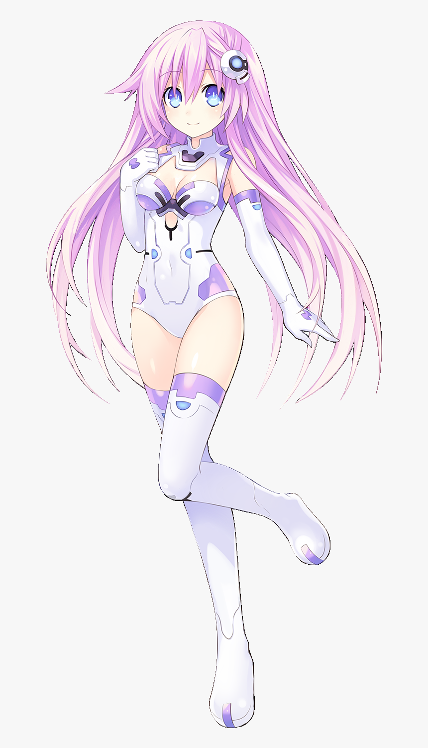 Nepgear Purple Sister Hyperdimension Neptunia, HD Png Download