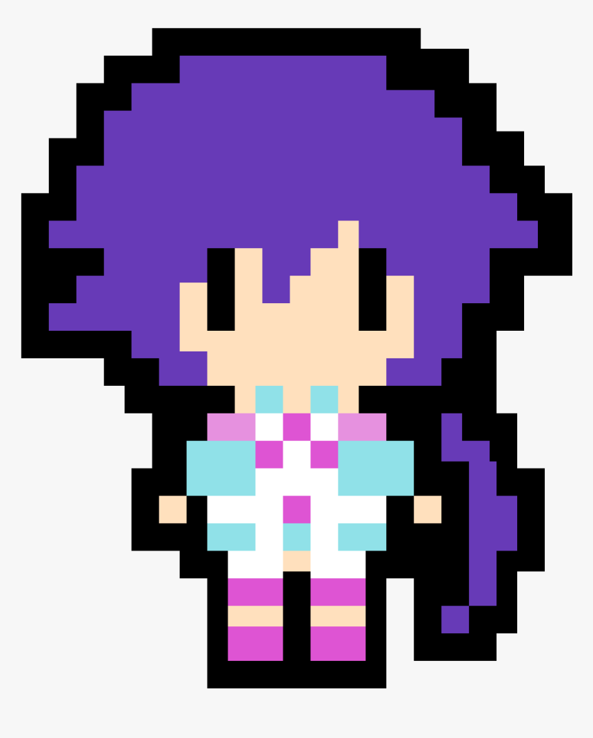 Hyperdimension Neptunia Pixel Art, HD Png Download