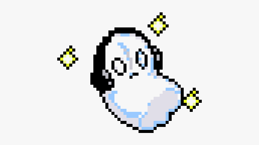 Undertale Ghost Pixel Art, HD Png Download
